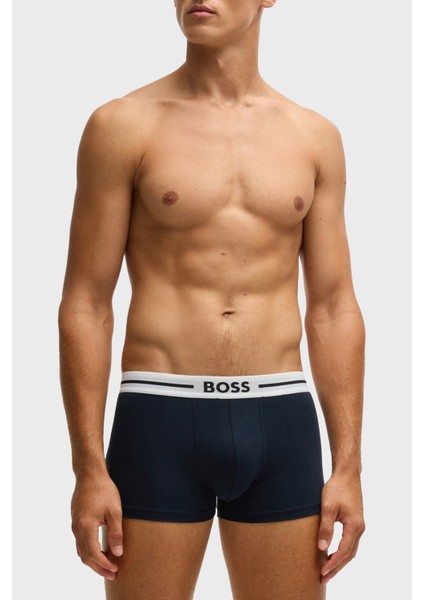 Logolu Streç Pamuklu 3 Pack Boxer Erkek Boxer 50531694 960 fiyatları