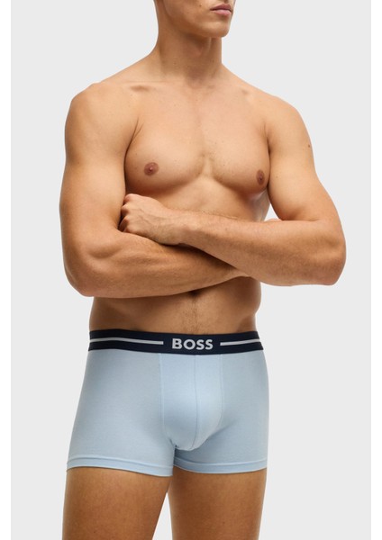 Logolu Streç Pamuklu 3 Pack Boxer Erkek Boxer 50531694 960 modelleri