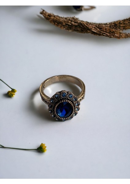 Kristal Taşlı Oval Yüzük fiyatları