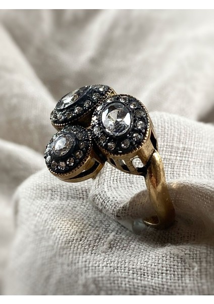 Elmas Montür 3'lü Yüzük modelleri