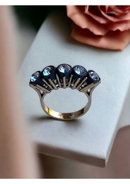 Elmas Montür 5 Taş Yüzük fiyatları