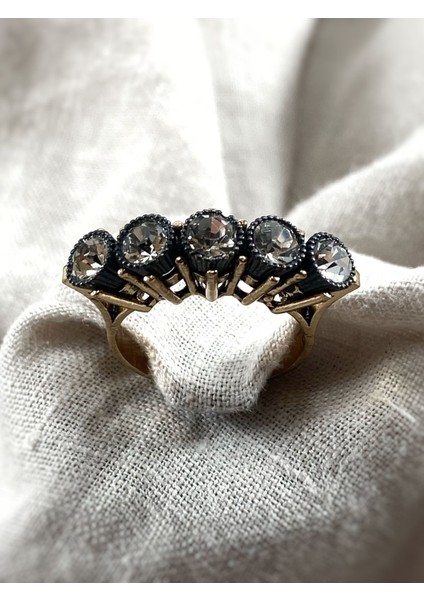 Elmas Montür 5 Taş Yüzük indirimleri