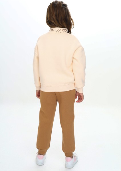 Kız Çocuk Nakışlı Eşofman Takım fırsatları