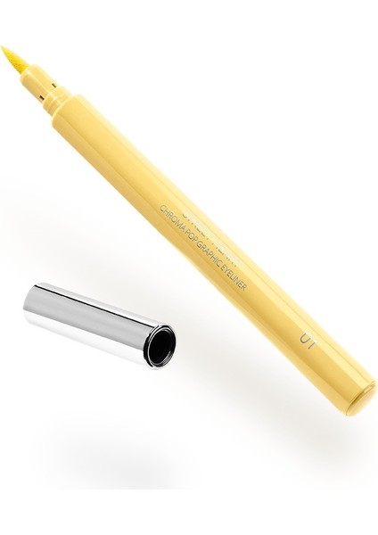 Eyelıner - Street Heart Chroma Pop Graphic Eyeliner - 01 Yellow Sketch ​