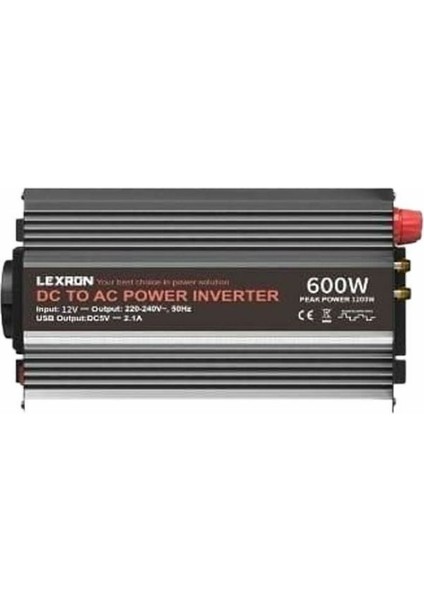 Lexron 600W-12V Modifiye Sınus Inverter