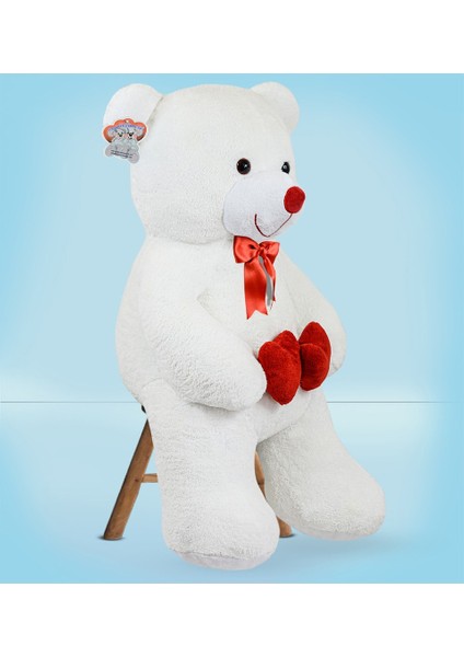 Pandamkee 130 cm Çift Kalp Tutan Peluş Ayı fiyatları