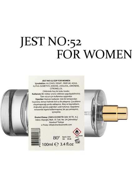 No:52 Edp For Women fırsatları