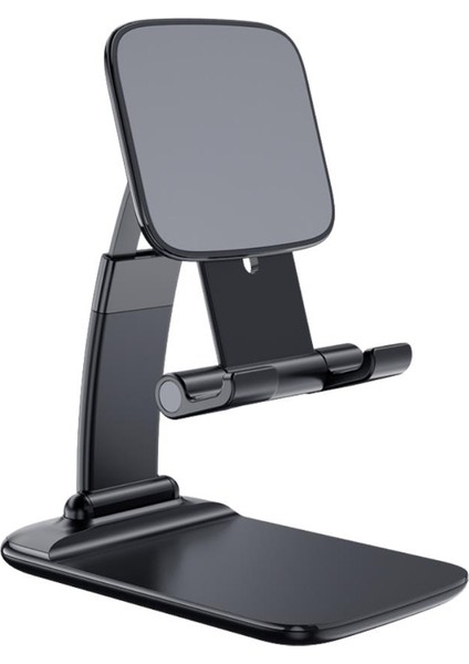 Uzayıp Kısayabilen Kaymaz Pad Masaüstü Telefon Tutucu Masaüstü Tablet Standı Yükseklik Ayarlı