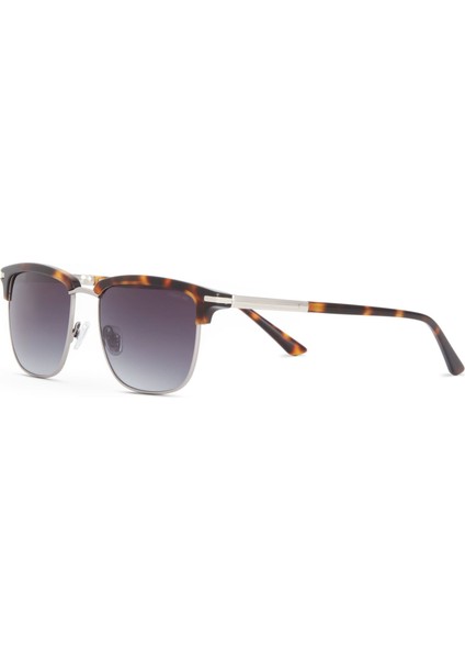 Cr 80082 Oval Havana - Gümüş Erkek Güneş Gözlüğü