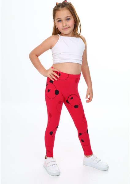 Kız Çocuk Baskılı Tayt