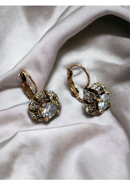 Zirkon Taşlı Elmas Montür Küpe fiyatları