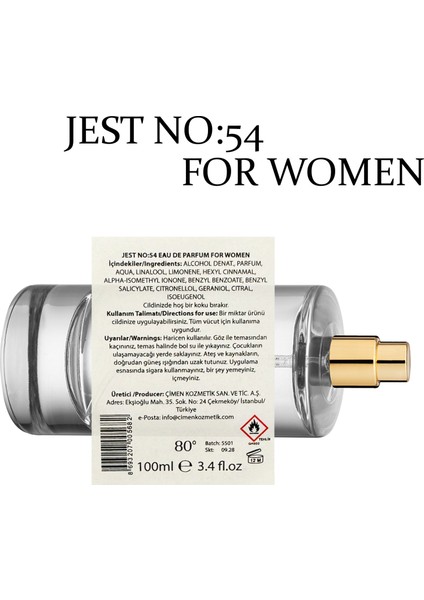 No: 54 Edp For Women