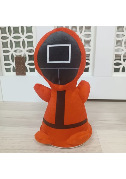 Squid Game Asker Pilli Sesli Peluş Oyuncak Peluşu Punch Ball 1 Adet