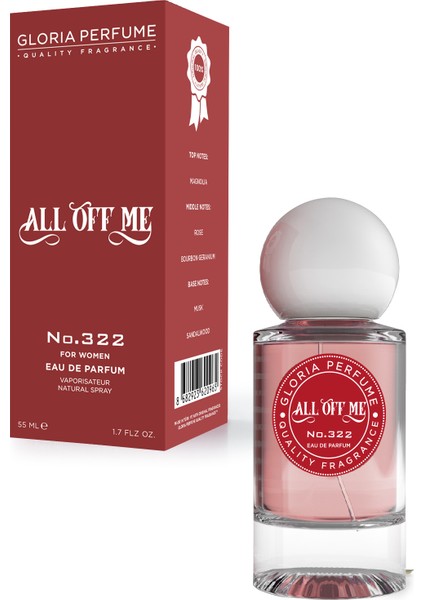 All Off Me 55 ml Edp Kadın Parfüm