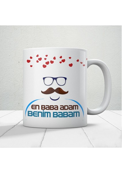 En Baba Adam Benim Babam Baskılı Babalar Günü Kupa Bardak Kahve Kupa Bardak