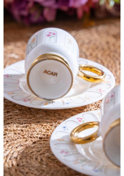 Aren 6 Kişilik Kahve Fincanı Takımı - 90 ml indirimleri