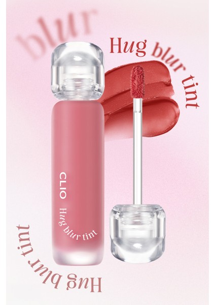 Hafif Ve Köpüksü Dokusuyla Pürüzsüz Görünüm Sunan Tint Clıo Hug Blur Tint (005 Heart-Warming Rose)