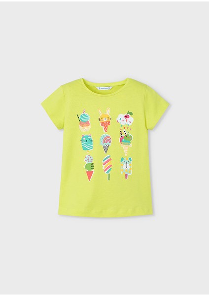 04-08 Yaş Kız Çocuk Tayt T-Shirt Takım - Pembe
