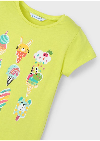 04-08 Yaş Kız Çocuk Tayt T-Shirt Takım - Pembe modelleri