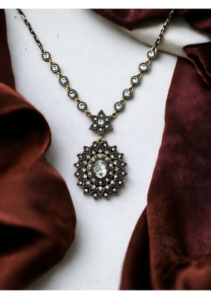 Zirkon Taşlı Gerdanlık Kolye modelleri