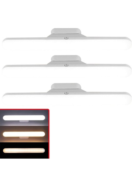 Usb Şarjlı 3 Renk Işıklı Led Aydınlatma / GT-CL03-3 Adet