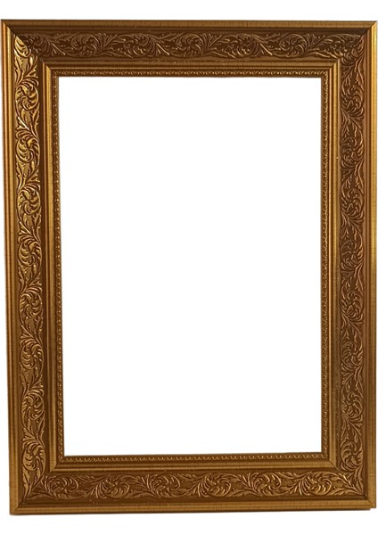 A4 Dekoratif Diploma Belge Çerçevesi 21 x 30 Gold Gerçek Cam