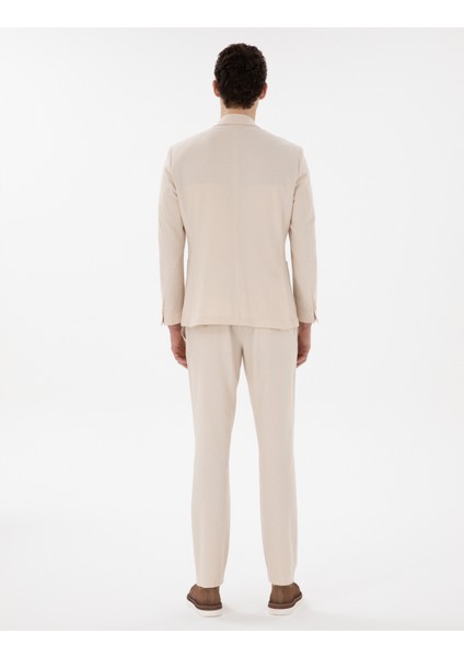 Erkek Bej Slim Fit Takım Elbise 50302416-VR011 indirimleri