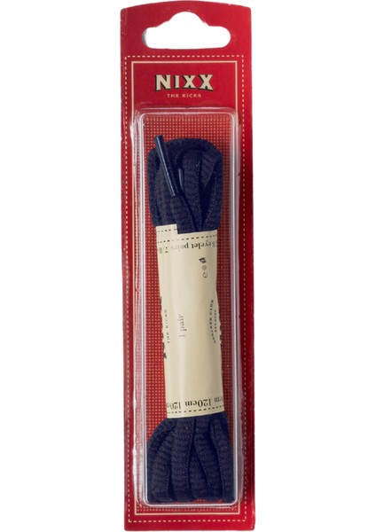 NX301 - Yassı Mumlu Günlük ve Klasik Ayakkabı Bağcığı