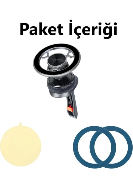 Manyetik Araç Içi Telefon Tutucu [güçlü Mıknatıslar] Havalandırma Için Magsafe ile Uyumlu Apple iPhone 16 15 14 13 12 11 Pro Max/plus ile Uyumlu indirimleri