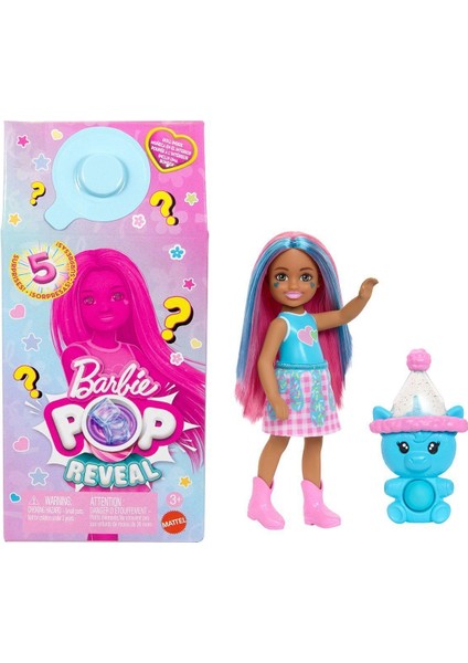 JCN89 Barbie Chelsea Pop Reveal Milkshake Serisi
