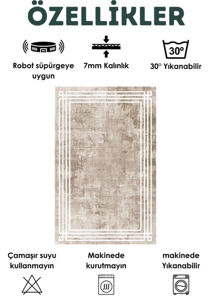 Dijital Baskılı Dört Mevsim Yıkanabilir Kaymaz Taban Salon Halısı (51)
