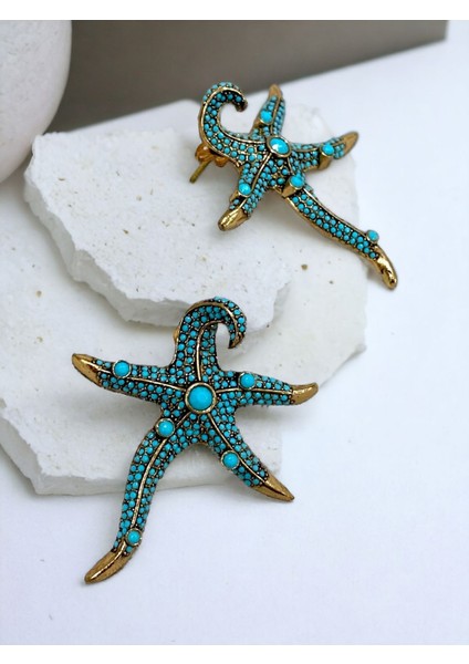 Deniz Yıldızı Küpe