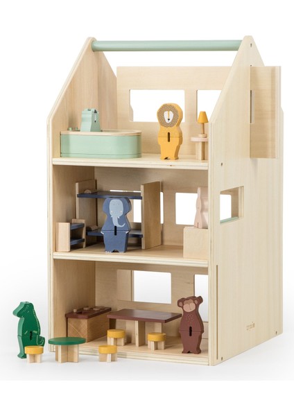 Trixie Ahşap Aksesuarlı Oyun Evi fırsatları