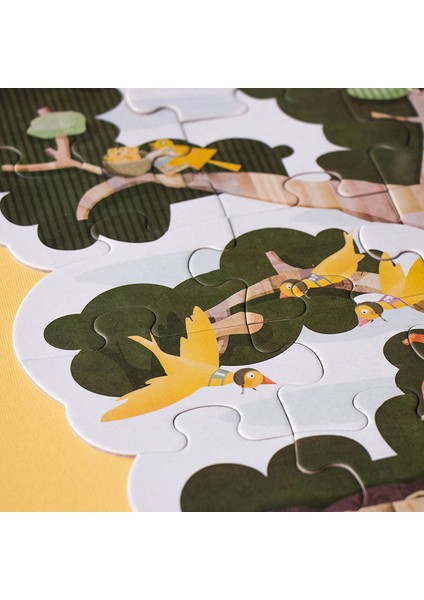Londji My Tree Çift Taraflı Puzzle