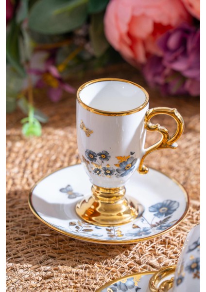 Parlin 6 Kişilik Kahve Fincanı Takımı - 90 ml