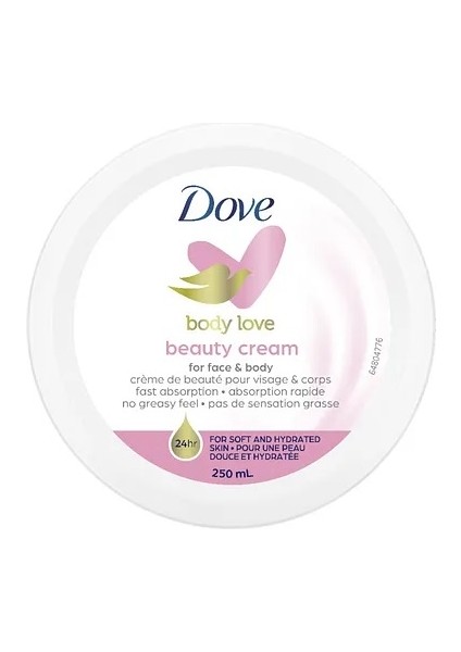 Besleyici El ve Vücut Bakım Kremi 250ML Beauty Cream (Pembe) (3 Lü Set)