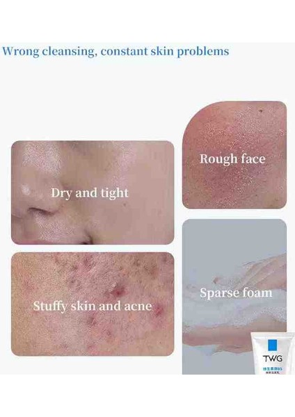 Provitamin B5& Salisilik Asit Yüz Temizleyici& Nemlendirici Yüz Yıkama Köpüğü 100 gr fırsatları