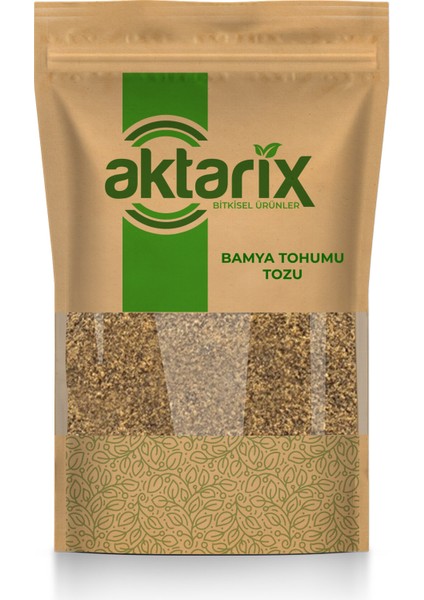 50 gr Bamya Tohumu Tozu Yeni Öğütülmüş