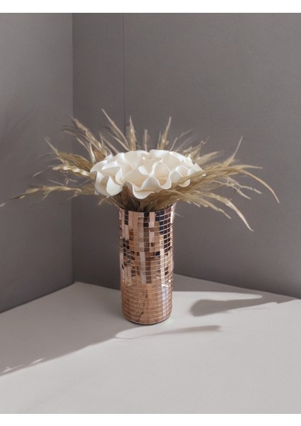 Işıltı Home Desıgn Aynalıcam Vazo Rose Gold modelleri