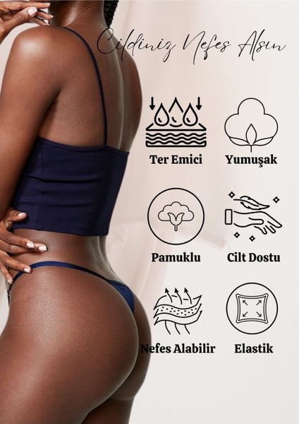 Red Love Cloud Askılı Tanga Külot (5'li Paket) modelleri
