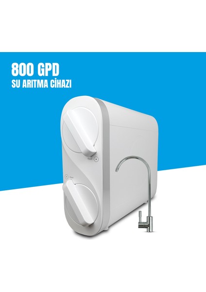 800 Gpd Yeni Nesil Arıtma Cihazı boğaziçi su arıtma