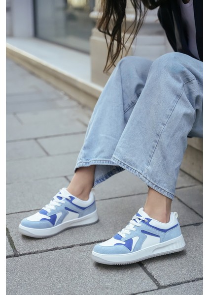 Kadın Sneaker Yüksek Taban Spor Ayakkabı Aryan