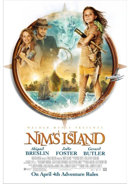 Nim's Island (2008) ( Folyo ) - Afiş - POSTER-4832 ( 35 cm x 50 cm )