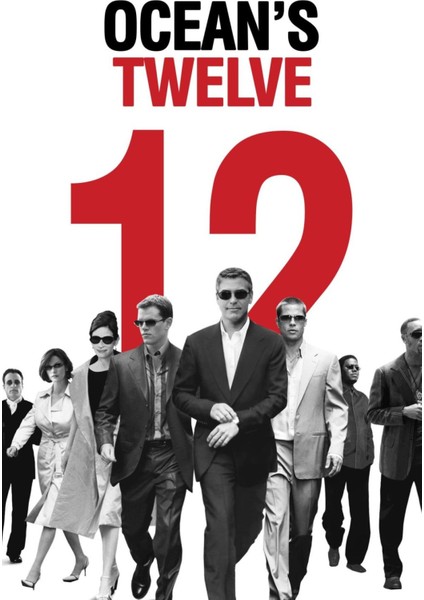 Ocean's Twelve (2004) ( Folyo ) - Afiş - POSTER-4890 ( 35 cm x 50 cm )