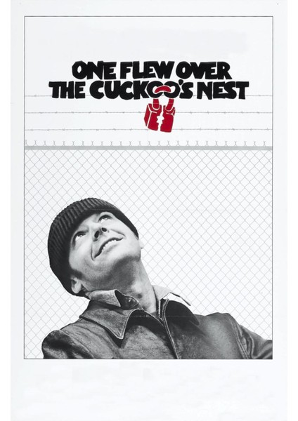One Flew Over The Cuckoo's Nest (1975) 1 ( Folyo ) - Afiş - POSTER-4915 ( 35 cm x 50 cm )