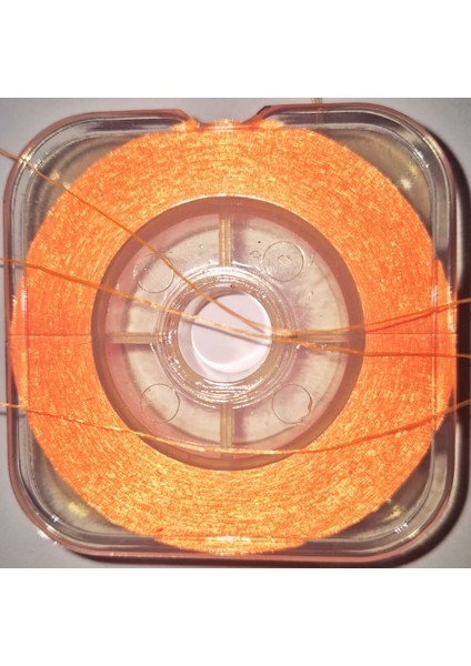 Organze Ip Çapari Ipi Ultraviyole Uv Neon Turuncu Makara