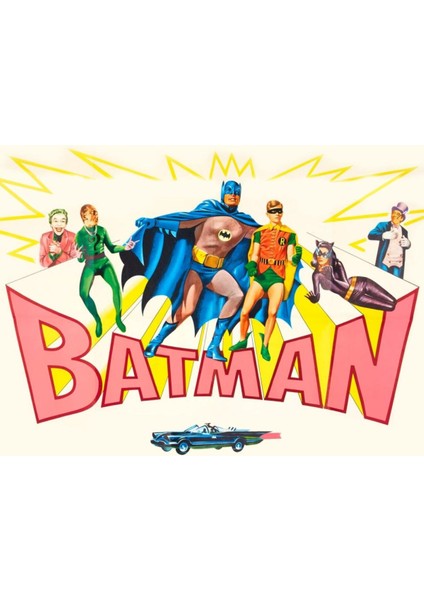 Batman (1966) 2 ( Folyo ) - Afiş - POSTER-1634 ( 50 cm x 70 cm )
