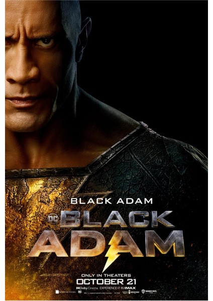 Black Adam (2022) 3 ( Folyo ) - Afiş - POSTER-1778 ( 50 cm x 70 cm )