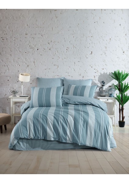 Italian Style Naturel Çift Kişilik Nevresim Takımı Krem