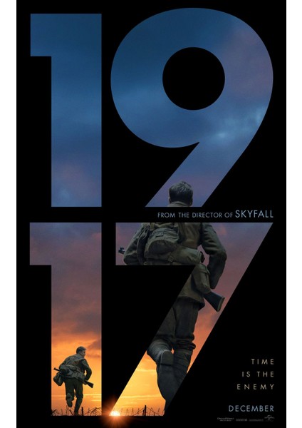 1917 (2019) ( Folyo ) - Afiş - POSTER-1054 ( 50 cm x 70 cm )